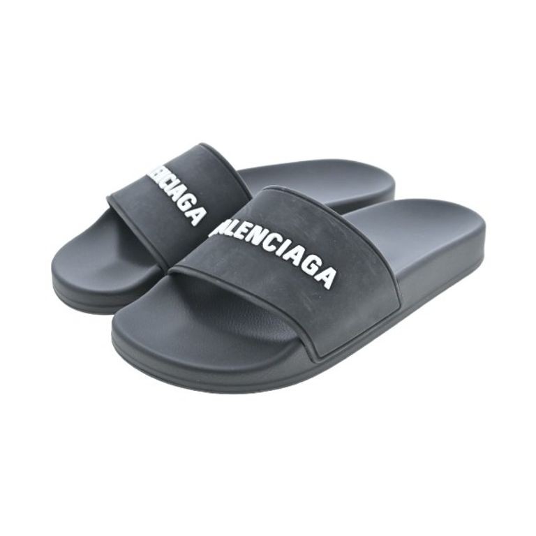 Balenciaga 巴黎世家 涼鞋 黑色 24.0cm 日本直送 二手