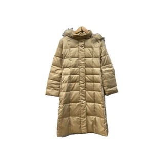 BURBERRY LONDON 羽絨服 夾克外套 米色 長 日本直送 二手