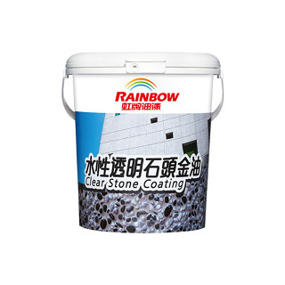 Rainbow 虹牌油漆 472 水性透明石頭金油 472