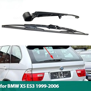 BMW 高品質後雨刮臂刀片擋風玻璃擋風玻璃尾門窗雨刷適用於寶馬 X5 E53 1999-2006 61627068076