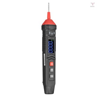 Habotest HT121 筆式數字萬用表手持式萬用表真有效值 LCD 顯示 4000 計數萬能表電壓表筆測試儀 DC