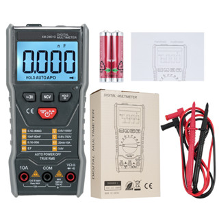 Toyutw)km-dm01d 智慧數字萬用表自動量程 6000 計數 NCV 萬能表手持式多功能測試儀電壓表電流表帶