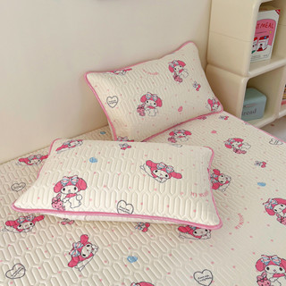 現貨★三麗鷗枕套★ 卡通風三麗鷗櫻桃美樂蒂乳膠涼席枕套夏季涼感絲48*74cm枕套枕芯