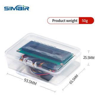 SIMAIR 16x2 OLED 字元點陣,原裝 WEH1602 LCD 顯示模組,帶 I2C 螢幕