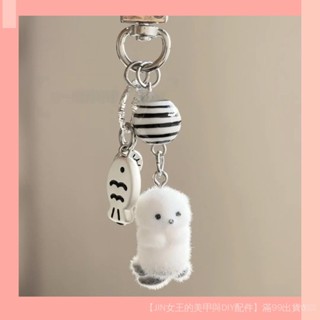 [JIN]植絨卡通小動物立體可愛企鵝鑰匙扣包包裝飾品精美小禮物