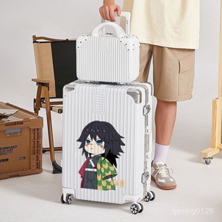 【終身質保/免運】行李包女學生新款ins旅行包結實20寸拉桿密碼包男卡通動漫大容量