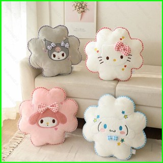 BH2 三麗鷗花抱枕 Kuromi Melody Hello Kitty Cinnamoroll 毛絨公仔靠墊禮物女孩家