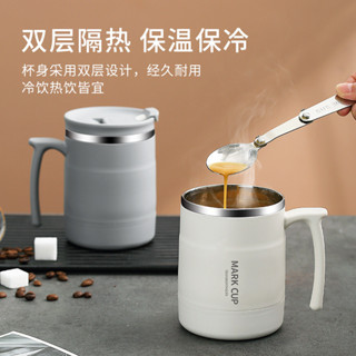 【新店特惠】304不鏽鋼馬克杯杯子茶杯咖啡杯帶蓋女辦公室水杯泡男喝水杯學生