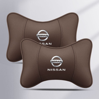 NISSAN 汽車頭枕枕枕適用日產藍鳥天籟軒逸奇駿恆客陽光頸枕車載靠背汽車頭枕腰託適用於日產Bluebird Sky g
