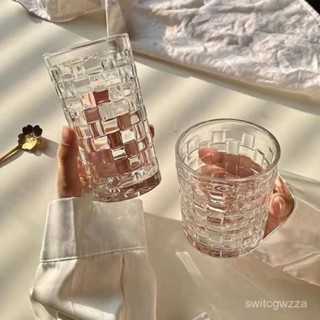 新品首發💋藤編玻璃杯ins 清新森係家用浮鵰水杯果汁咖啡冷飲杯創意網紅博主 7PXQ