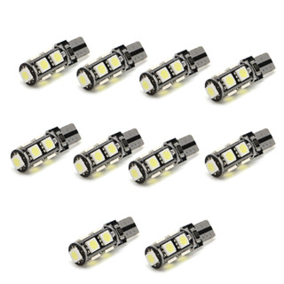 10PCS T10 W5W 194 5050 9SMD CANBUS 寬度指示燈、儀表燈、牌照燈 LED