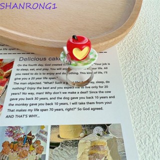 SHANRONG1果凍布丁圈,冰淇淋幾何的草莓慕斯蛋糕圈,水果珠寶配件迷人的可愛的戒指禮物