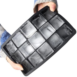 SSGP矽膠冰塊模具盒模型冰塊模具15格DY0971黑色