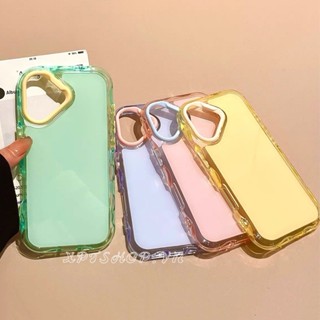 糖果色波浪手機殼適用於 iPhone 16ProMax 16Plus 15 14 13 12 11 防震保護殼