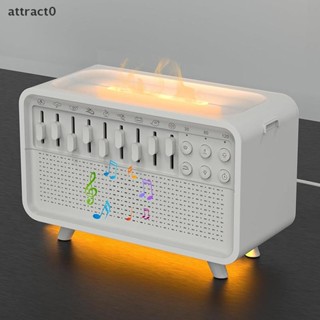 ATTACT 便攜式白噪聲揚聲器自然聲音助眠音樂盒無線立體聲 MP3 音樂播放器支援定時關機 TW
