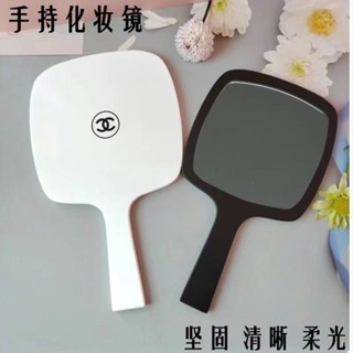 客製化【鏡子】 鏡子 手持手拿手柄鏡女網紅美容院牙科紋繡訂製logo便攜隨身化妝鏡