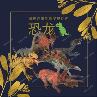 [peng]侏羅紀恐龍模型塑膠兒童模擬生日禮物霸王龍三角龍翼龍男認知益智