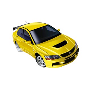 1/24 英寸提升系列 No.329 三菱Lancer Evolution IX GSR(GT・W尾翼附) 塑膠模型
