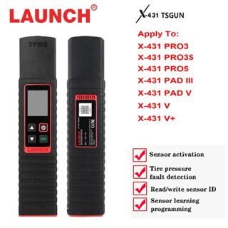 推出X431 TSGUN TPMS汽車輪胎壓力檢測工具傳感器啟用程式設計學習診斷與X431 V/V+/PRO3