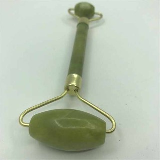 臉部滾輪 按摩滾輪 微針滾輪 雙輪玉石面部按摩器 臉部眼部按摩棒推臉器 按摩滾輪隨身攜帶