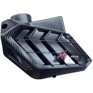 SY機車DRG158 BT DRG150 改裝碳縴維小鋼炮 風扇罩 水箱護蓋