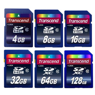 Transcend SD 卡 4GB 8GB 16GB 32GB 64GB 高速 Class 10 SDHC 卡數碼相機