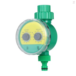Bxj-008 戶外定時灌溉控制器自動灑水控制器可編程閥門軟管水定時器水龍頭澆水定時器帶分配管軟管可調節噴嘴