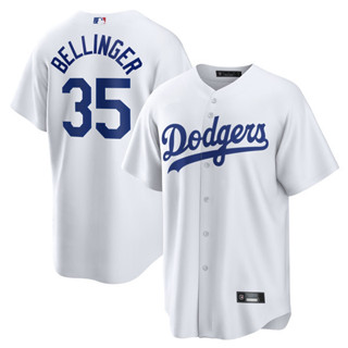 MLB球服洛杉磯道奇 Los Angeles Dodgers 男士 35# Bellinger 棒球服球衣