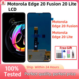 用於更換顯示器 Motorola Edge 20 Fusion 20 Lite LCD 觸控式螢幕