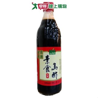 穀盛素食烏醋600ml【愛買】