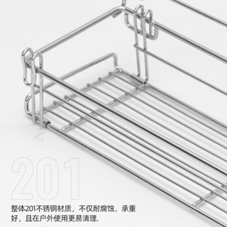 [新店開業，現貨秒發]戶外CLS鋁闆桌側掛網IGT桌拓展支架置物架折疊桌延伸掛籃折疊掛架