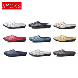 SPCXG 35-44 女式時尚休閒防滑耐磨輕便透氣樂福鞋**-*