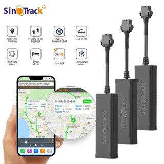 SinoTrack 迷你 GPS 跟蹤器 3 件套 ST-901M 車輛跟蹤設備汽車摩託車 GSM 定位器遠程控製帶實時