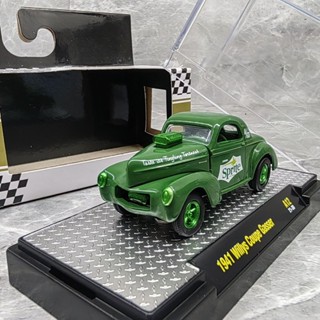 M2 1/64 1941 威利斯 Coupe Gasser 合金皮卡車模型絕版車模
