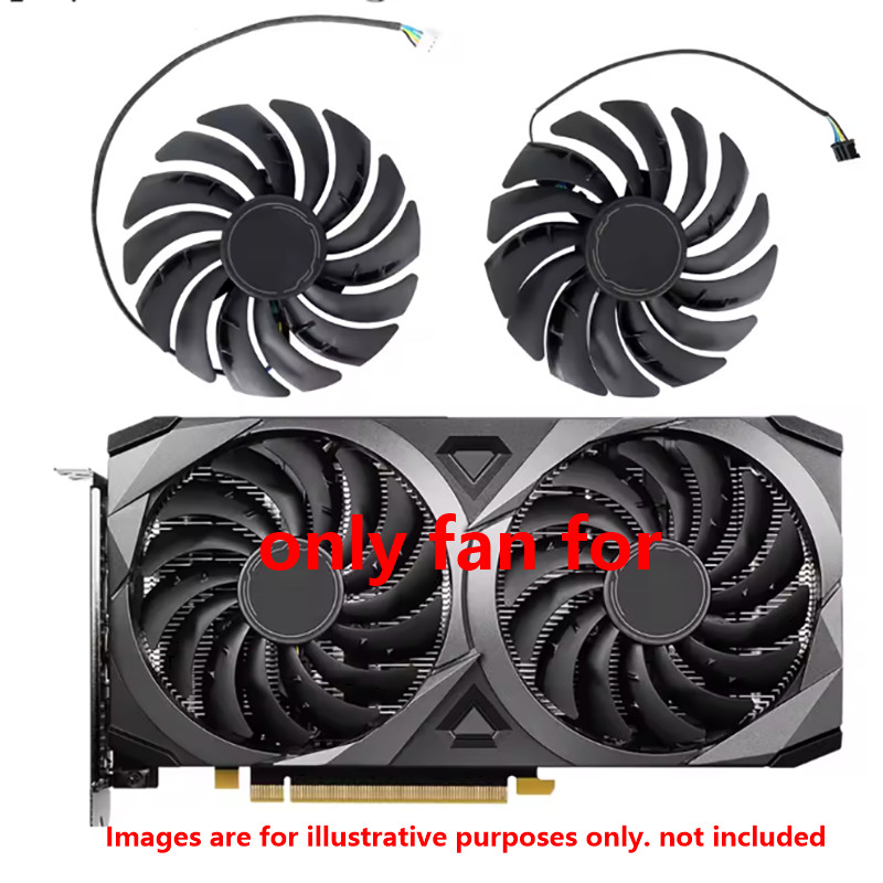 MSI 微星 GeForce RTX 3070 3060 3060Ti VENTUS 2X OC 95MM PLD100
