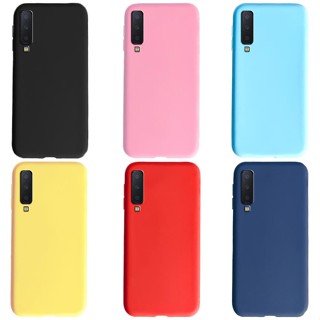 SAMSUNG 適用於三星 A9 2018 A750F 可愛糖果色保護套軟矽膠手機殼適用於三星 A9 2018 A750