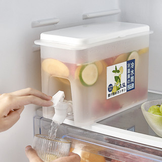 夏季家用冷飲大容量帶水龍頭可放冰箱檸檬水果茶冷水桶