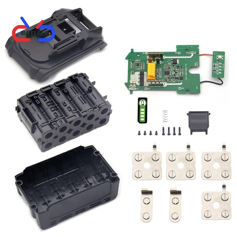 BL1830 鋰離子電池塑料外殼保護板 PCB 輸入 21700 電池用於 18V 電池 BL1850 BL1830 B