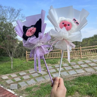 ✨新品 臺灣熱銷 免運✨網紅爆款海狸小露比loopy仙女棒玩偶花束520情人節兒童節生日禮物