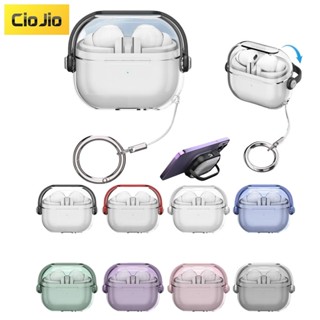 SAMSUNG 三星 Galaxy Buds 3 外殼的手機支架設計外殼防震耳塞配件帶安全鎖夾