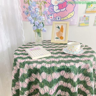 🔥精選免運🔥桌布 桌墊 餐桌布 桌旗 防油桌布 編制桌布 桌巾 立體桌布 網紅ins少女心書桌布擺拍背景布北歐格子臺