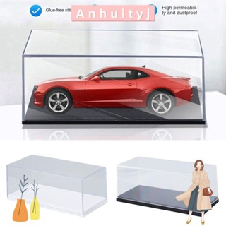 ANHUITYJ顯示框,1/64壓鑄模型車透明儲物盒,實用亞克力DIY防塵汽車防塵罩模型玩具人物