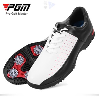 【沅宇】桃園出貨【PGM】 高爾夫鞋男鞋防水球鞋golf超纖皮鞋休閒運動鞋子八爪活動釘鞋 XZ069 XUENW