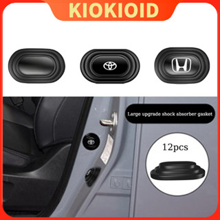 HONDA 12PCS 橡膠車門減震器/車門減震器/汽車門墊/豐田/本田車門減震器墊片/新車門減震器