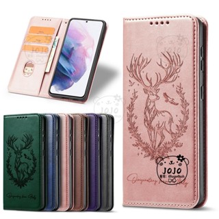 幸運鹿 磁吸皮套雙麵皮套手機殼適用紅米 Note 11 12 Pro+ 12S 13 4G Pro 5G保護殼