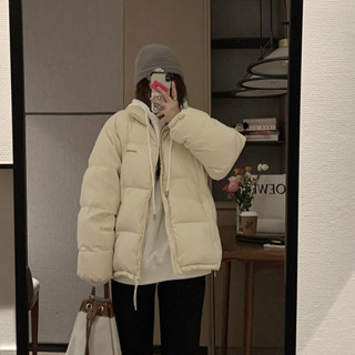 臺灣出貨 羽絨外套女 輕羽絨外套 長版外套 保暖外套 羽絨衣 厚外套 羽絨棉服女短款2022年新款秋冬季韓版情侶款加厚面