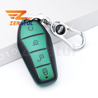 比亞迪元ATTO 3宋PLUS Pro MAX DMI秦唐EV600漢EV全蓋外殼支架配件TPU真皮汽車鑰匙包