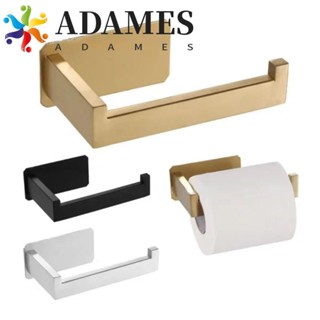 ADAMES衛生紙架,304不鏽鋼壁掛式紙捲收納架,方便的免打孔紙巾架配件毛巾紙架廚房