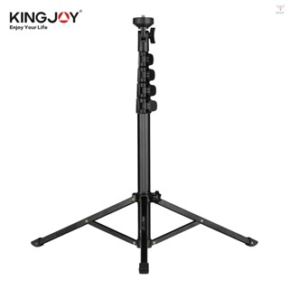 Toyutw)kingjoy FL019 多功能攝影視頻三腳架手機直播影片廣播支架鋁合金材料 1/4 英寸螺絲固定架適用