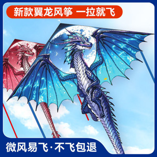 新款翼龍風箏兒童卡通成人三角網紅高檔恐龍風箏坊易飛新手新款翼龍風箏兒童卡通成人三角網61316663.my2024120